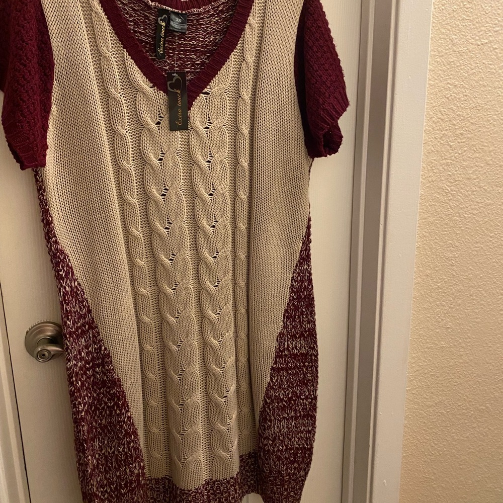 Versatile sweater top/dress